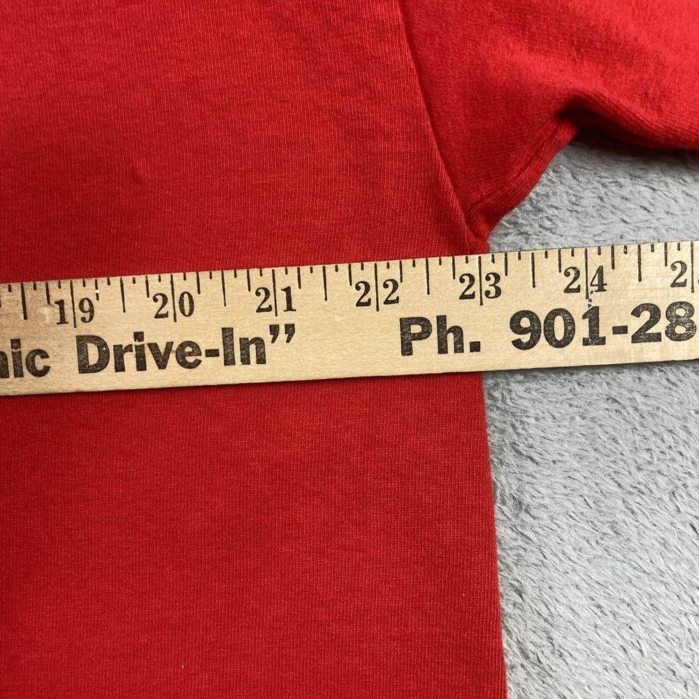Washington DC Shirt Adult XL Red Spell Out Graphic Tee Casual Short Sleeve - Picture 11 of 13